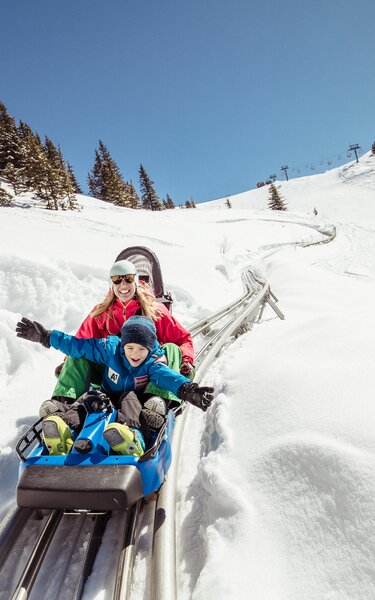 Alpbachtaler Lauser-Sauser A ride on the alpine coaster promises fun and action