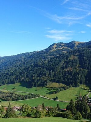 Blick von der Loyastube Oberau Sommer FG T.L. Rech